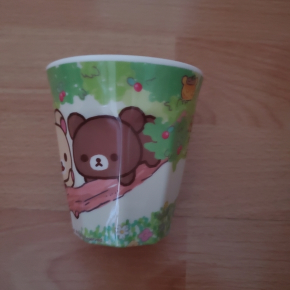 BNWOT San-X Rilakkuma in the forest kawaii melamine mini plastic mug cup - Picture 2 of 5